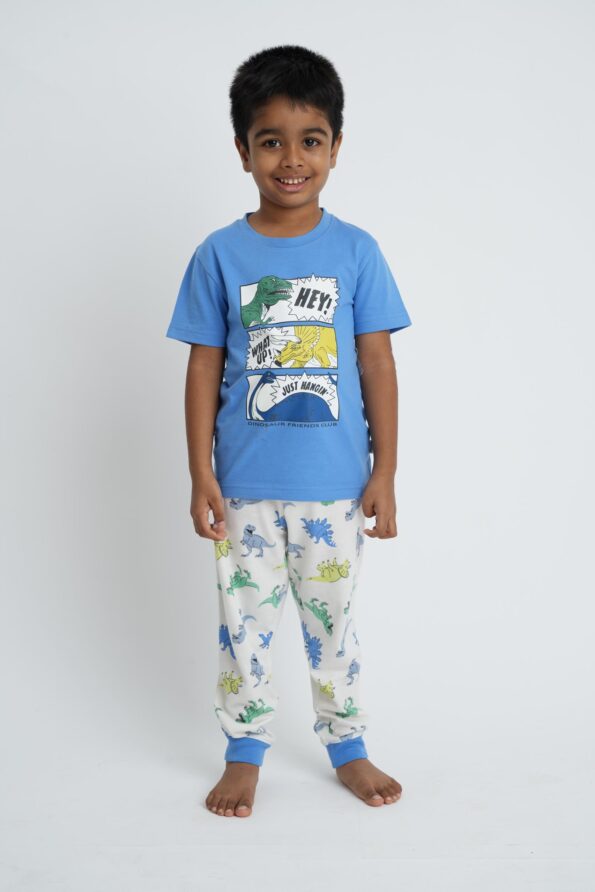 DINO EXPERT BOYS PAJAMA SET