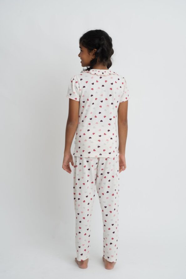 DREAMY HEARTS GIRLS' PAJAMA SET