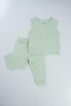 GREEN GLEE VEST WITH LONG PANT (1)