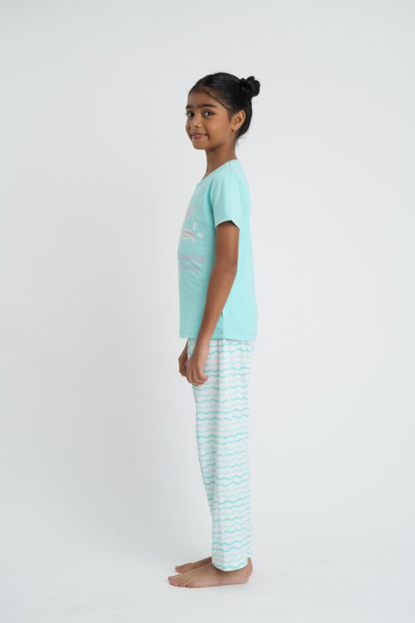 LITTLE MERMAID GIRLS' PAJAMA SET