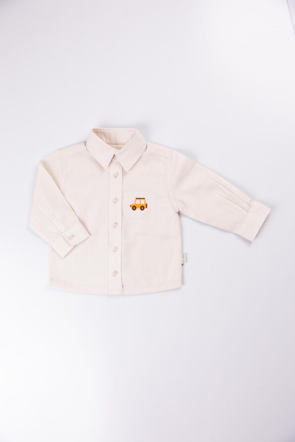 SAFARI JEEP SHIRT BABY LONG SLEEVE SHIRT