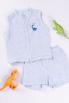 BABY DINO SHORT SET