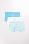 BUNNY CLICK GIRLS’ 3-PIECE BOXER UNDERWEAR SET (2)