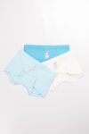 BUNNY CLICK GIRLS’ 3-PIECE BOXER UNDERWEAR SET (2)