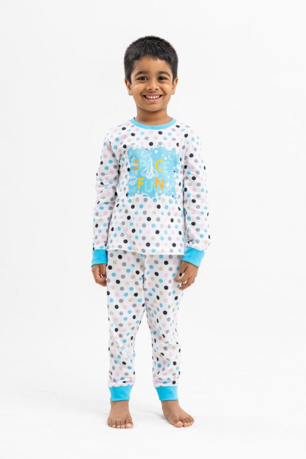 MACKLY BOYS' SPACE FUN PJ SET