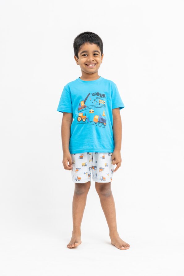 MACKLY BOYS' WORK ZONE PJ SET