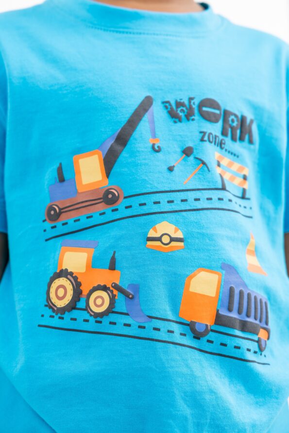 MACKLY BOYS' WORK ZONE PJ SET