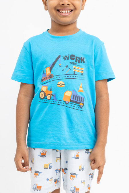 MACKLY BOYS' WORK ZONE PJ SET