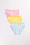 RULE GIRLS’ 3-PIECE BRIEF UNDERWEAR SET (2)