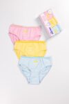 RULE GIRLS’ 3-PIECE BRIEF UNDERWEAR SET (2)