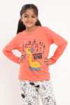 SKATER DINO GIRLS LS PANT SET (5)