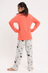 SKATER DINO GIRLS LS PANT SET (5)