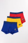 TRUCKLET BOYS’ 3-PIECE BOXER UNDERWEAR SET (2)