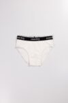 WHITE BOYS’ 3-PIECE BRIEF UNDERWEAR SET WITH LOGO ELASTIC (1)